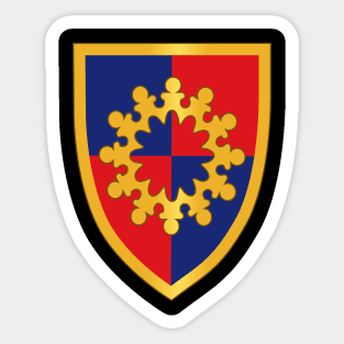 149th Armor Brigade - SSI  wo Txt X 300 Sticker